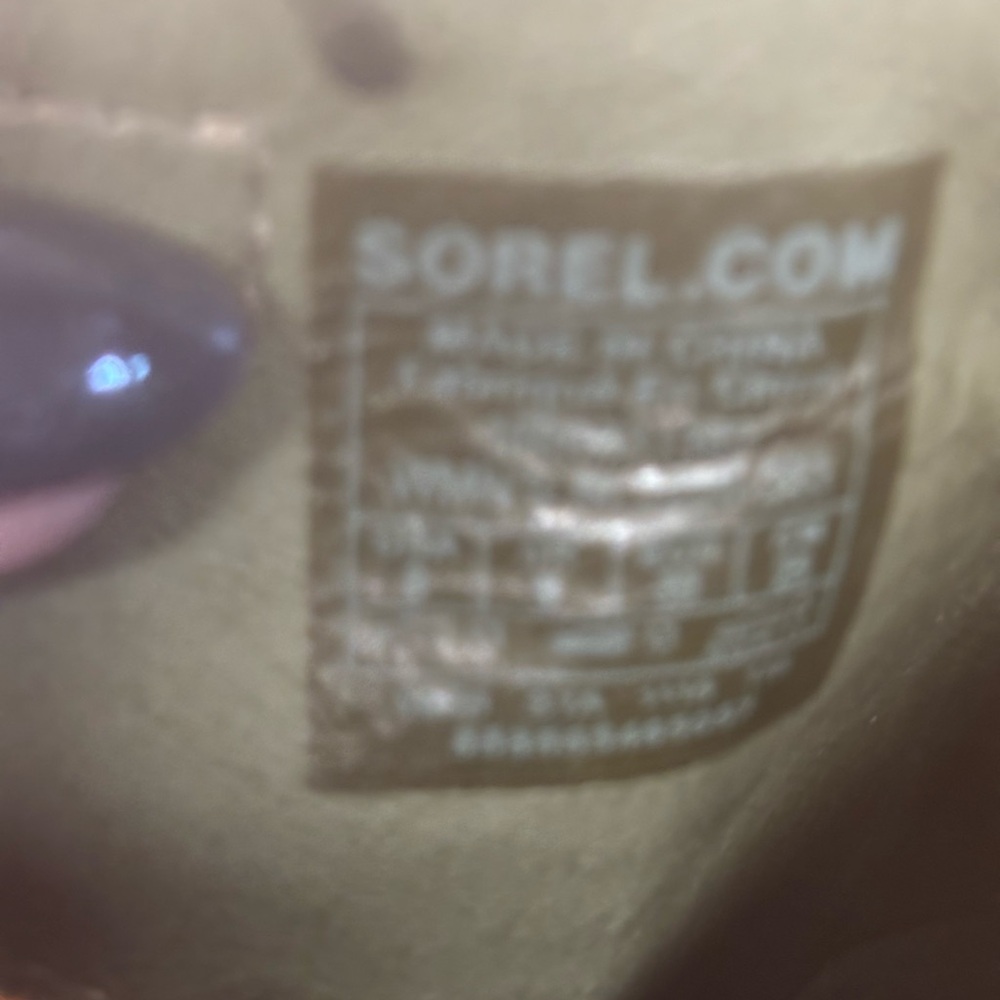 Sorel Joanie Olive Green Ankle Strap Wedge Sandals - Picture 8 of 8